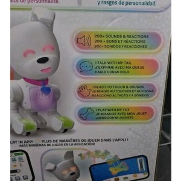 MINTiD Dog-E Interactive Robot Dog Bluetooth-Enabled With Custom Sounds & Reacti - Picture 6 of 7